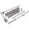 Dynamic Tools 1/2" Drive 22 Piece 6 Point Std, SAE Socket Set, 3/8" - 1-5/16" D018008 - alternate 5